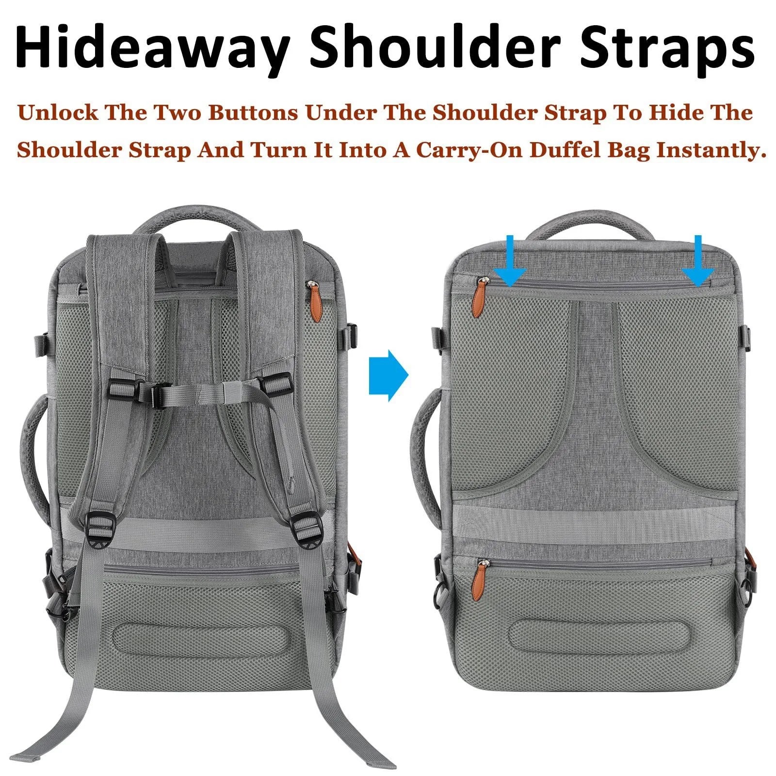 GlobeHaven - Large travel backpack-Elly Rose