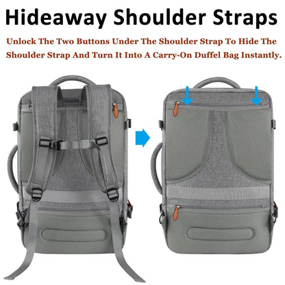 GlobeHaven - Large travel backpack-Elly Rose