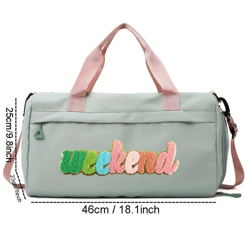 STRANDIA - Set of travel bags with cute letters-Elly Rose