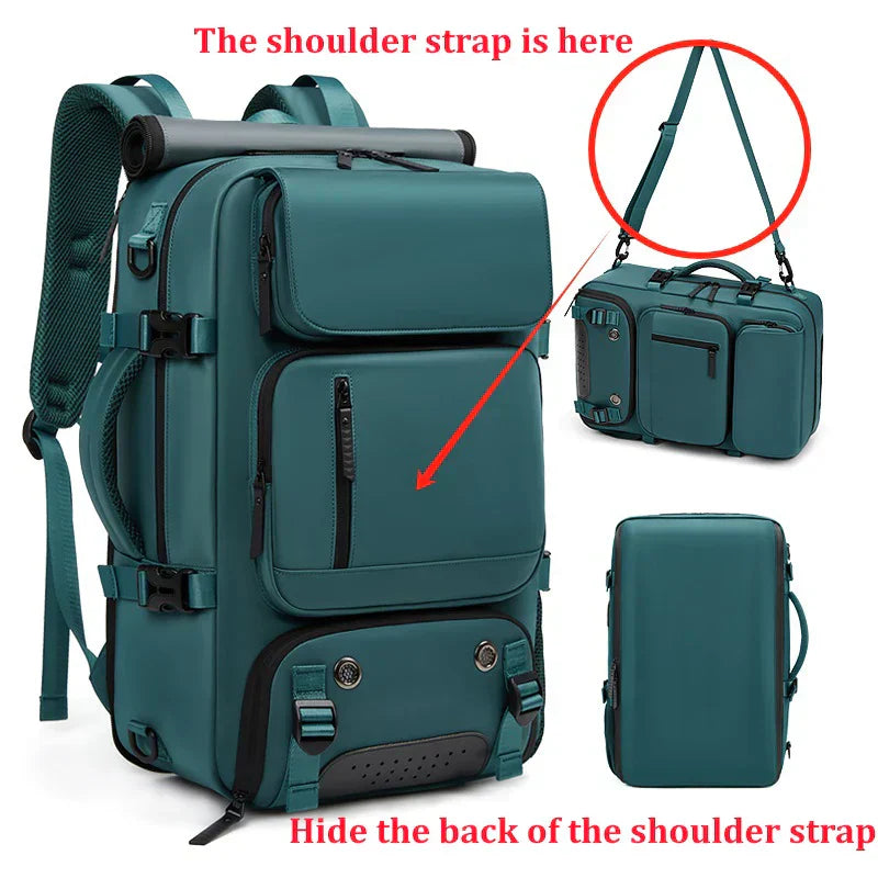 DryWander - Waterproof travel backpack for women-Elly Rose