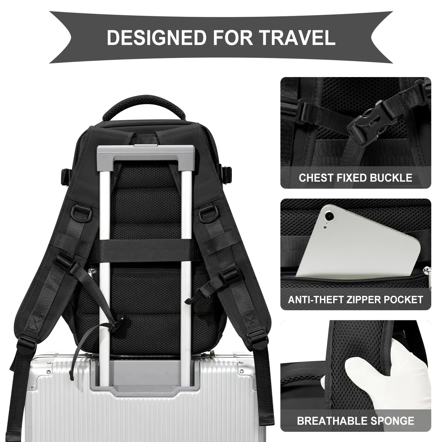 FLEXCARRY - Travel companion backpack for all adventures-Elly Rose