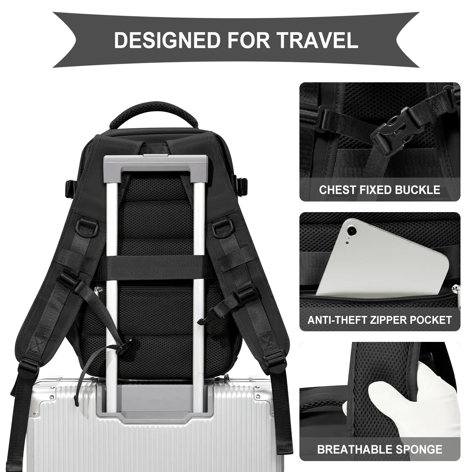 FLEXCARRY - Travel companion backpack for all adventures-Elly Rose