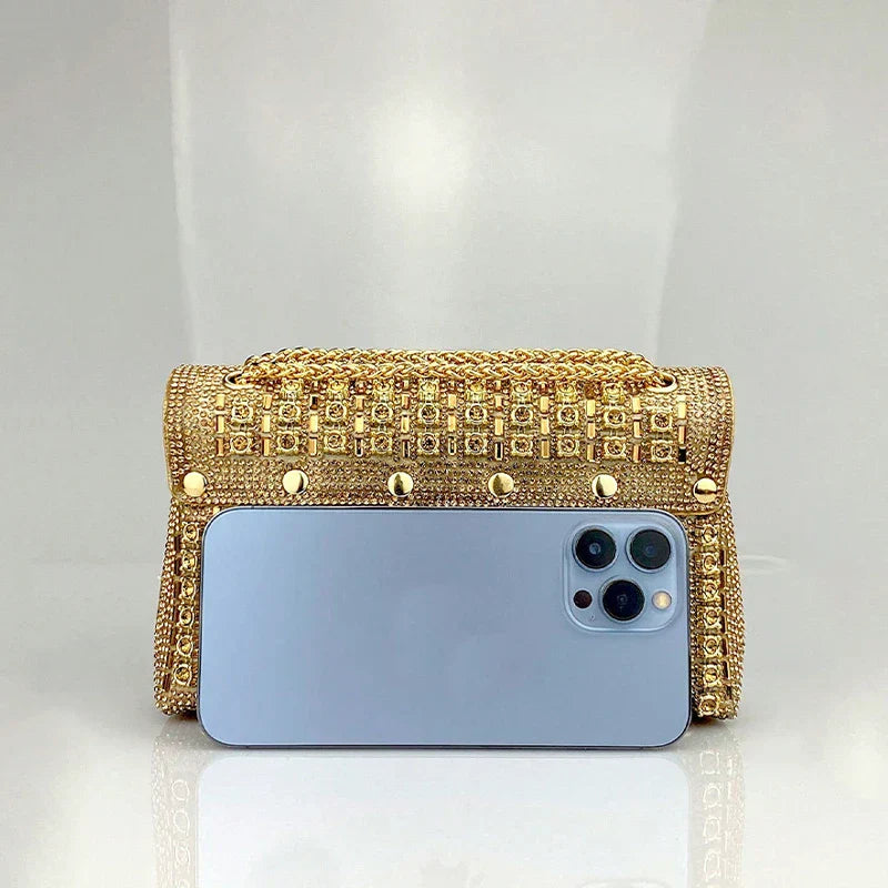 PRESTIGE - Luxury shiny bag for ladies-Elly Rose