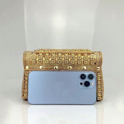 PRESTIGE - Luxury shiny bag for ladies-Elly Rose