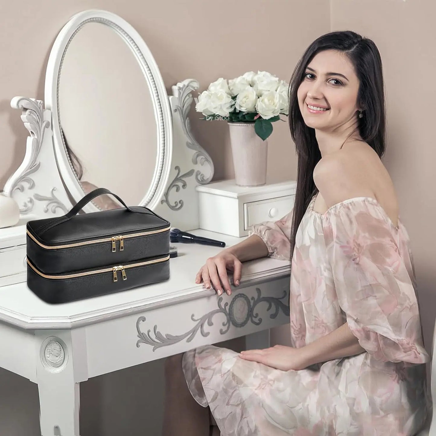 AquaStyle - Waterproof hairdressing storage bag-Elly Rose