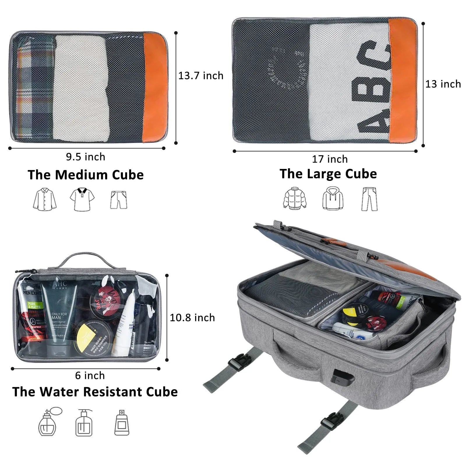 GlobeHaven - Large travel backpack-Elly Rose