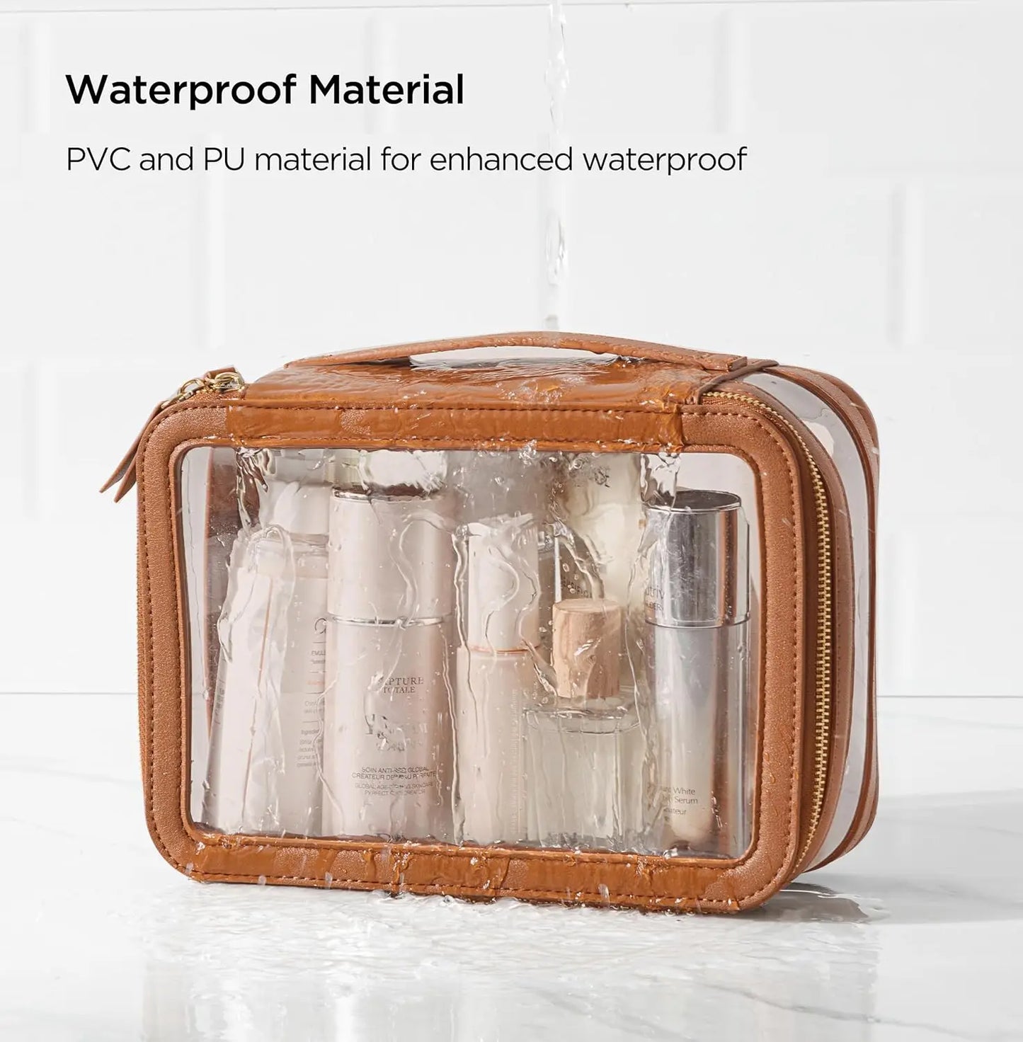 VisiGlam - Transparent make-up bag-Elly Rose