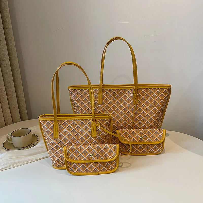 RoyalEase - Large Classic Shoulder Bag-Elly Rose