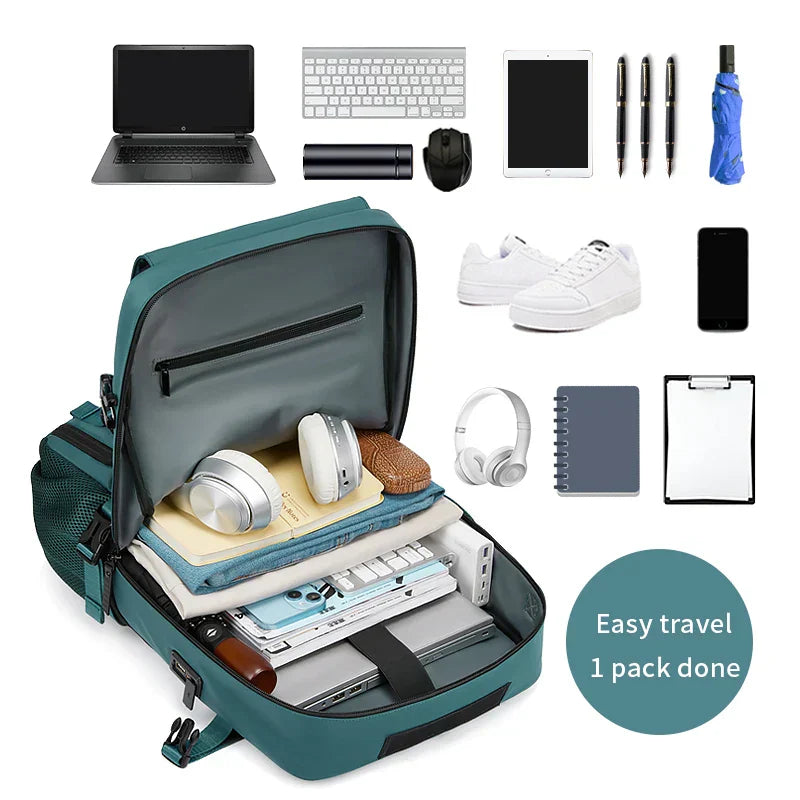 DryWander - Waterproof travel backpack for women-Elly Rose