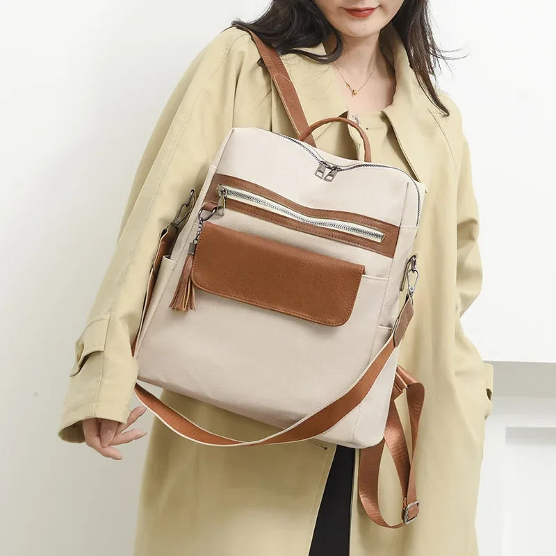 CARA - Large elegant travel backpack-Elly Rose