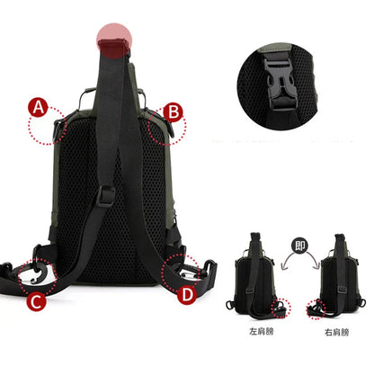 CarryOnCue - Shoulder bag for men-Elly Rose
