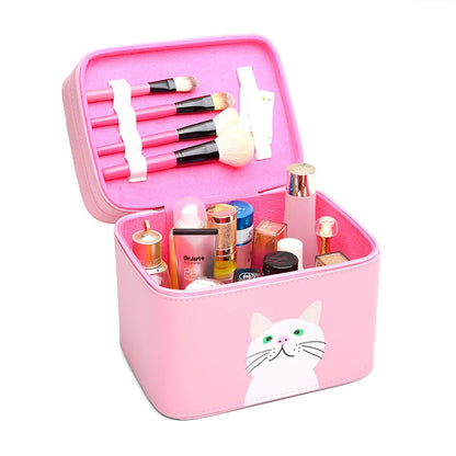 FurryGlam - Colorful kitten makeup bag-Elly Rose