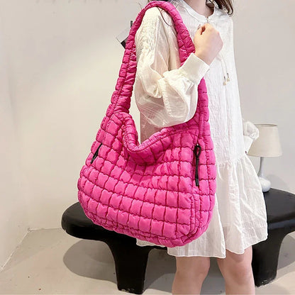 SUPERB - Elegant gathered shoulder bag-Elly Rose