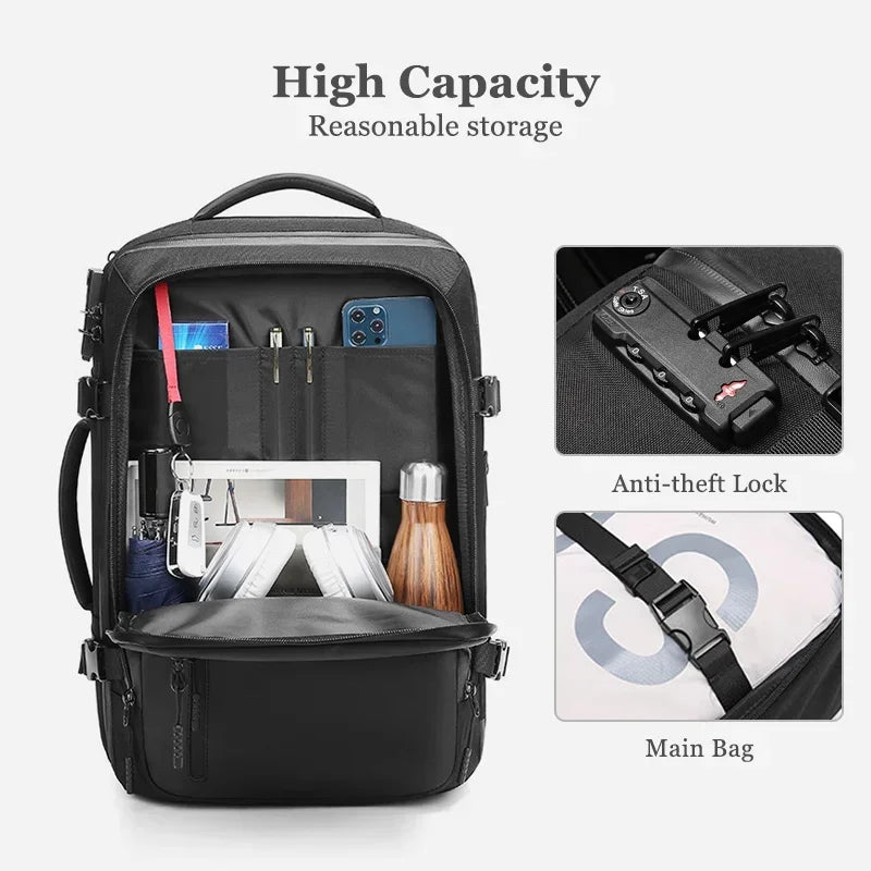 PacSafe - Secure laptop backpack for travelers-Elly Rose