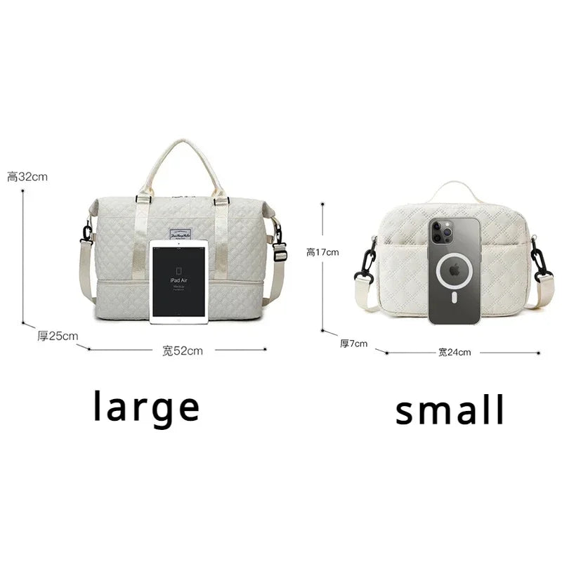 LOVEVOOK - 2-piece travel bag-Elly Rose