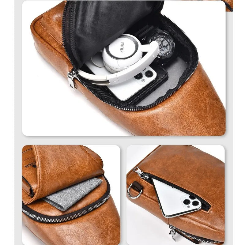 Stana | Elegant leather shoulder bag-Elly Rose