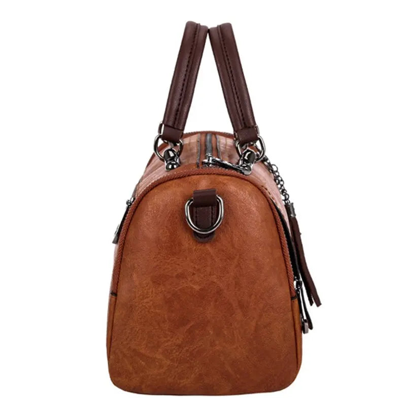 Fade - Tassel Handbag-Elly Rose