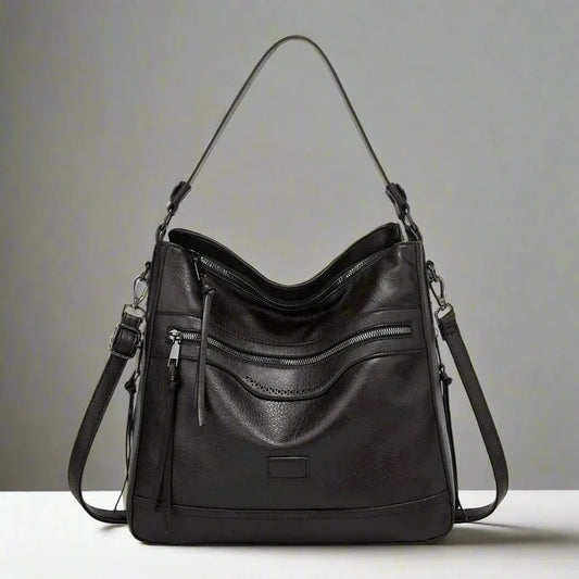 Classic retro leather bag for women - Daphne-Elly Rose