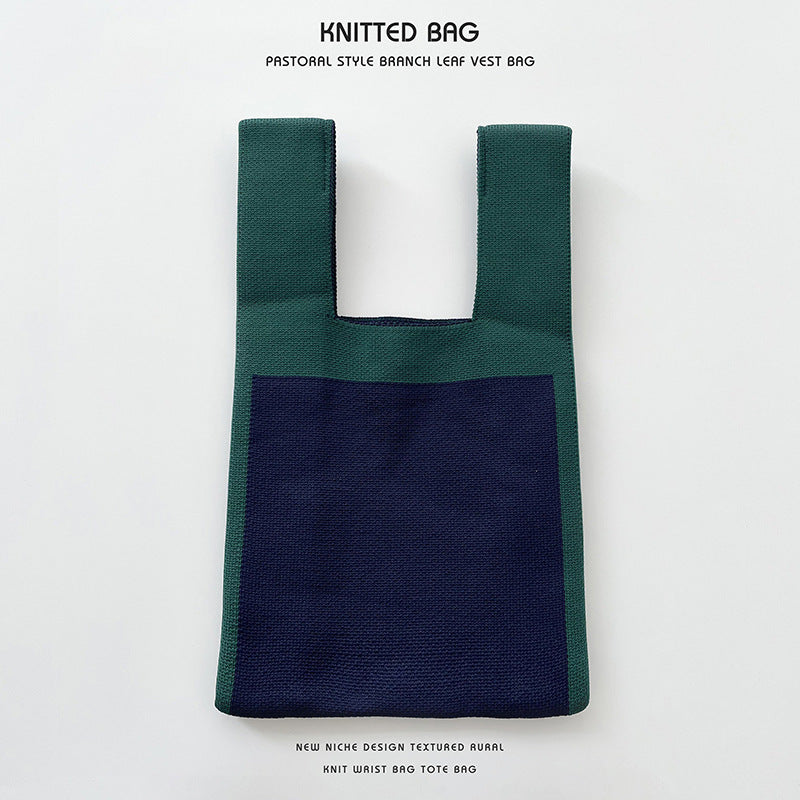 Knitted bag - Bloc-Elly Rose