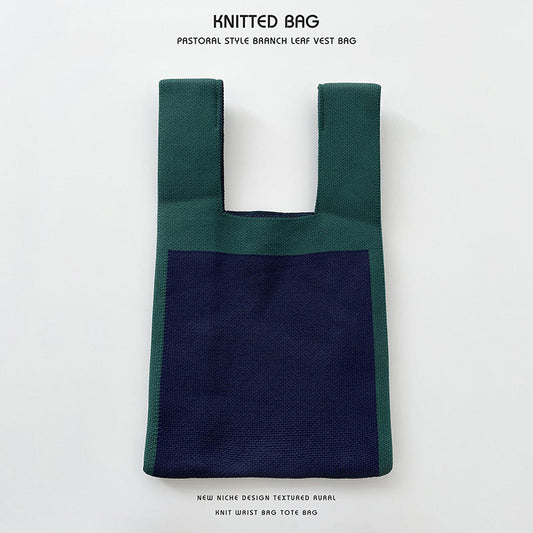 Knitted bag - Bloc-Elly Rose