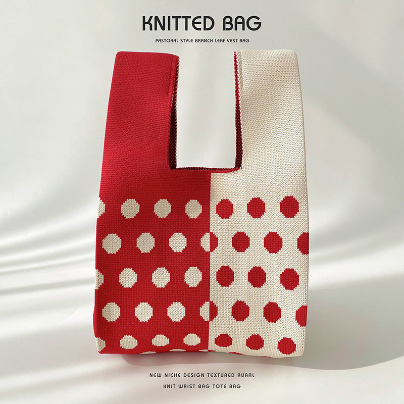 Knitted bag - Dualité-Elly Rose