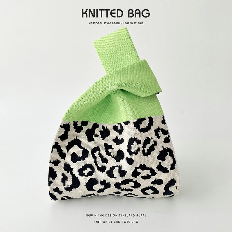 Knitted bag - Zebra-Elly Rose