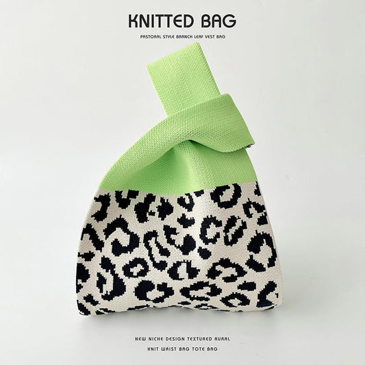 Knitted bag - Zebra-Elly Rose