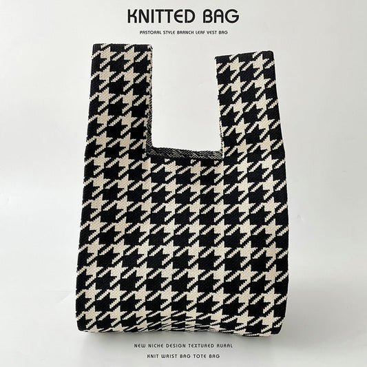 Knitted bag - Cosmos-Elly Rose