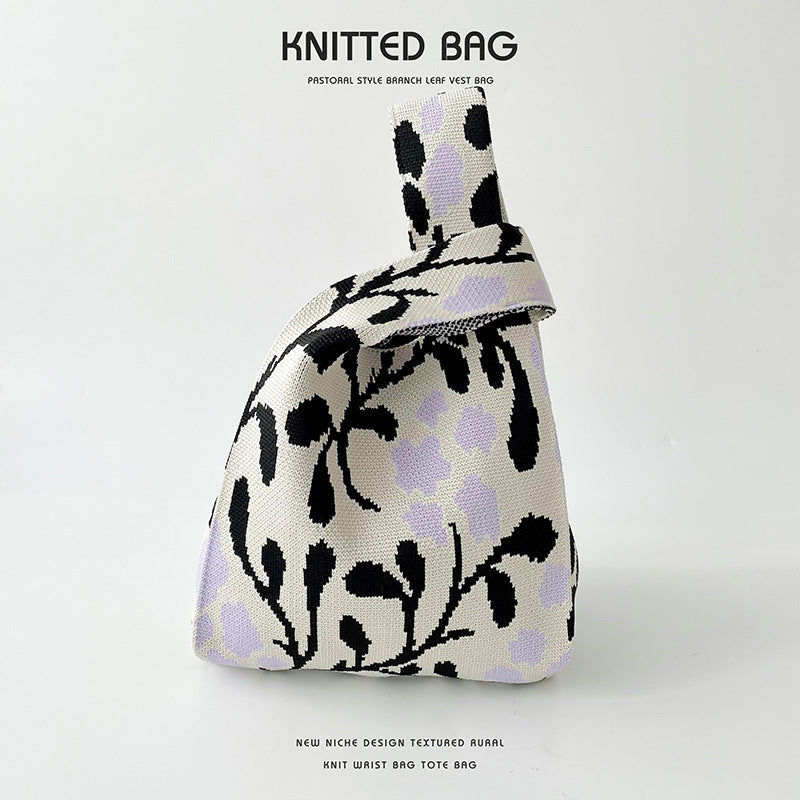 Knitted bag - Bloom-Elly Rose