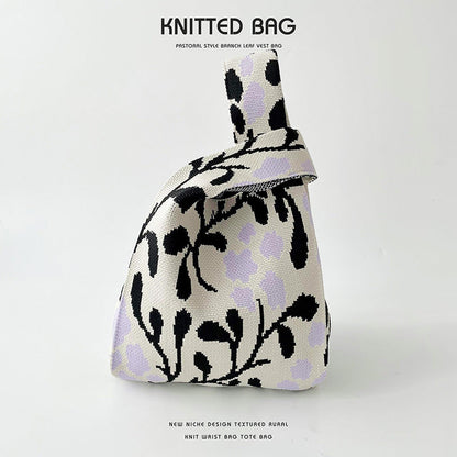 Knitted bag - Bloom-Elly Rose