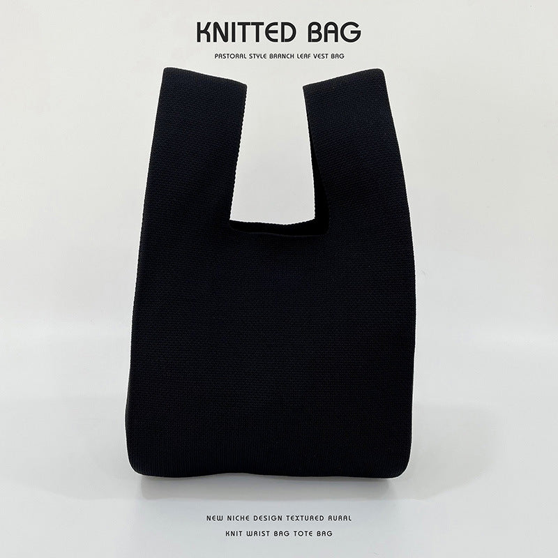 Knitted bag - Unicolore-Elly Rose