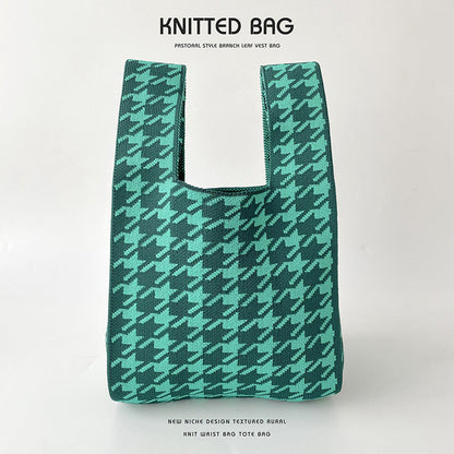 Knitted bag - Cosmos-Elly Rose