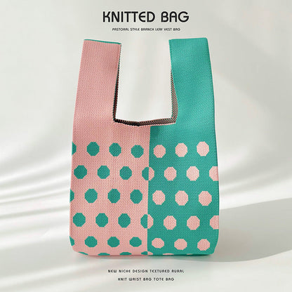 Knitted bag - Dualité-Elly Rose