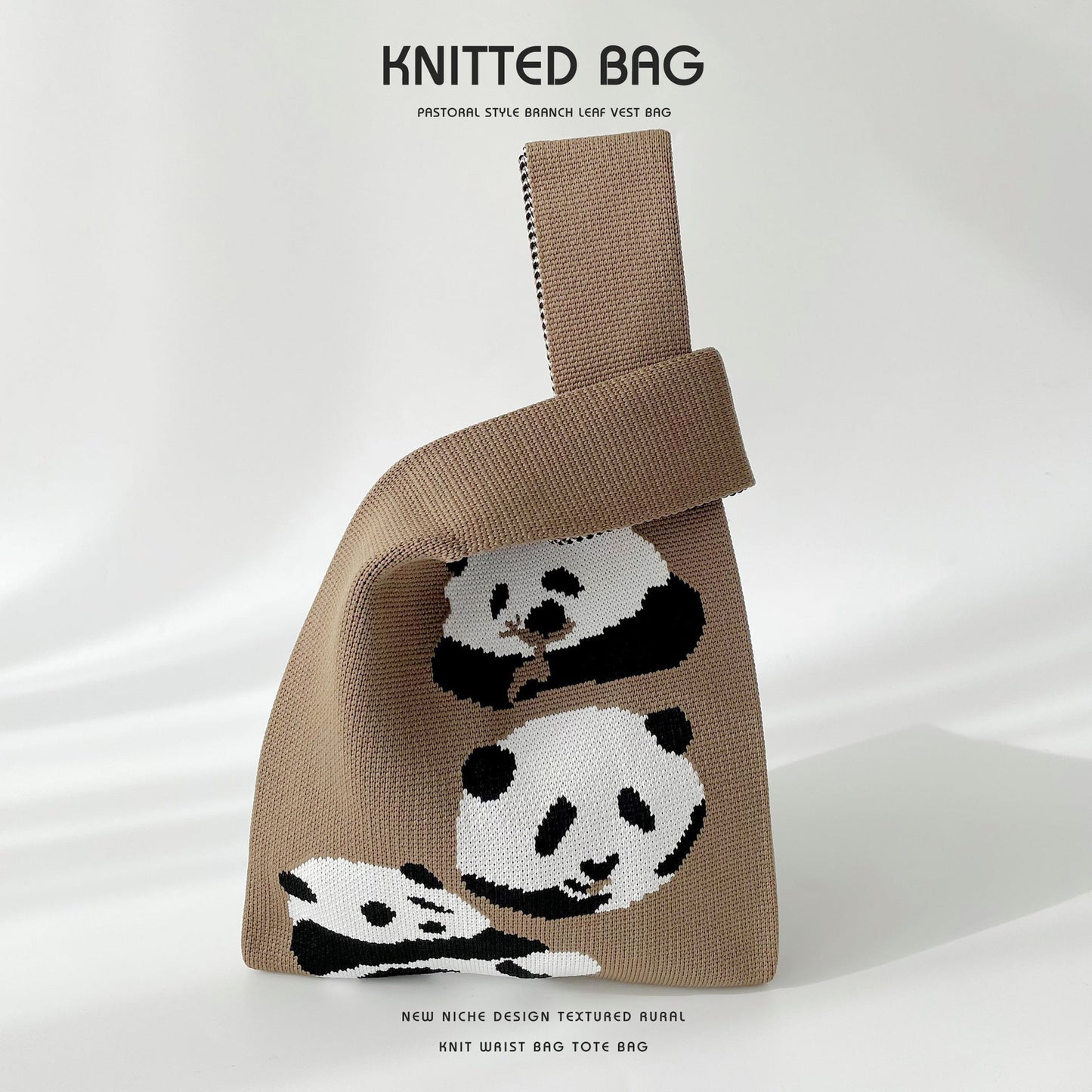 Knitted bag - Animaux-Elly Rose