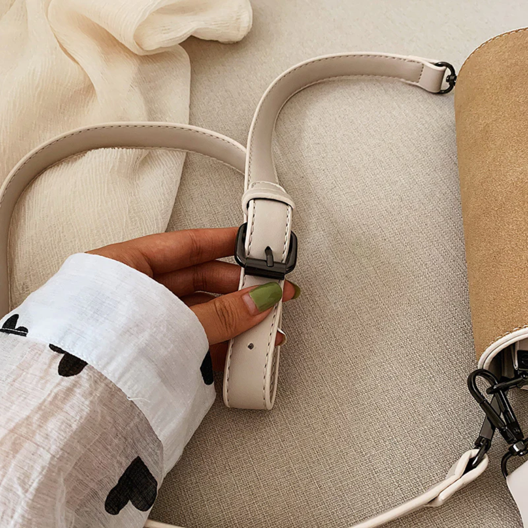 Kristel shoulder bag with practical flap opening-Elly Rose