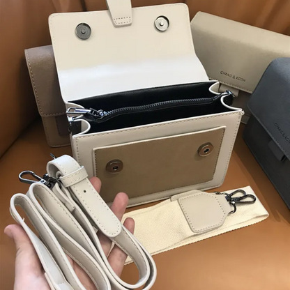 Kristel shoulder bag with practical flap opening-Elly Rose