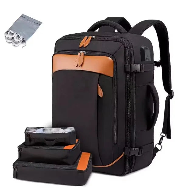 GlobeHaven - Large travel backpack-Elly Rose