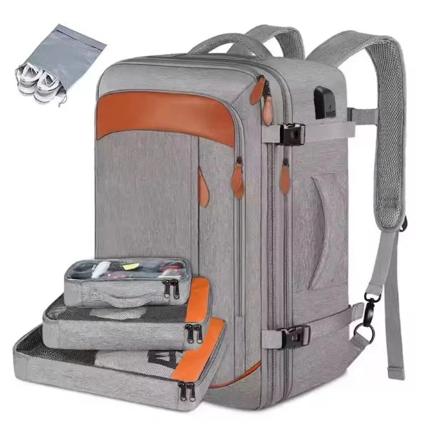 GlobeHaven - Large travel backpack-Elly Rose