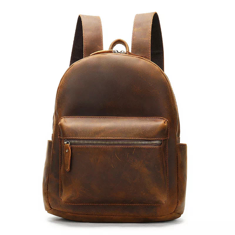 Theo | Small vintage travel backpack - Compact and elegant-Elly Rose
