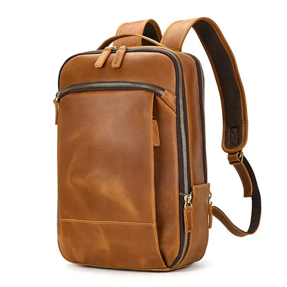 Ronan | Vintage backpack: Travel and everyday use-Elly Rose