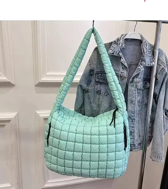 SUPERB - Elegant gathered shoulder bag-Elly Rose