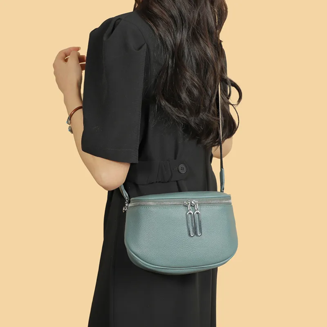 Rosa leather satchel - Cute and trendy-Elly Rose