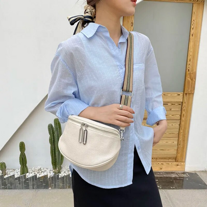 Lucy Leather Saddlebag | Cute and trendy-Elly Rose