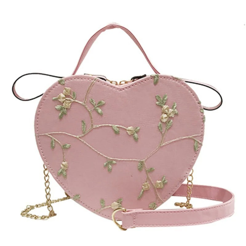 Love - Sturdy heart-shaped shoulder bag-Elly Rose