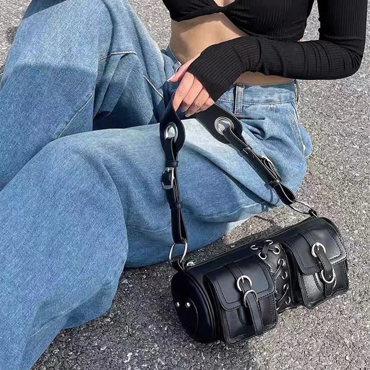 Y2K - Vintage Korean bag-Elly Rose