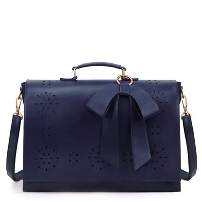 Grace’s Elegant Bow-Tie Satchel-Elly Rose