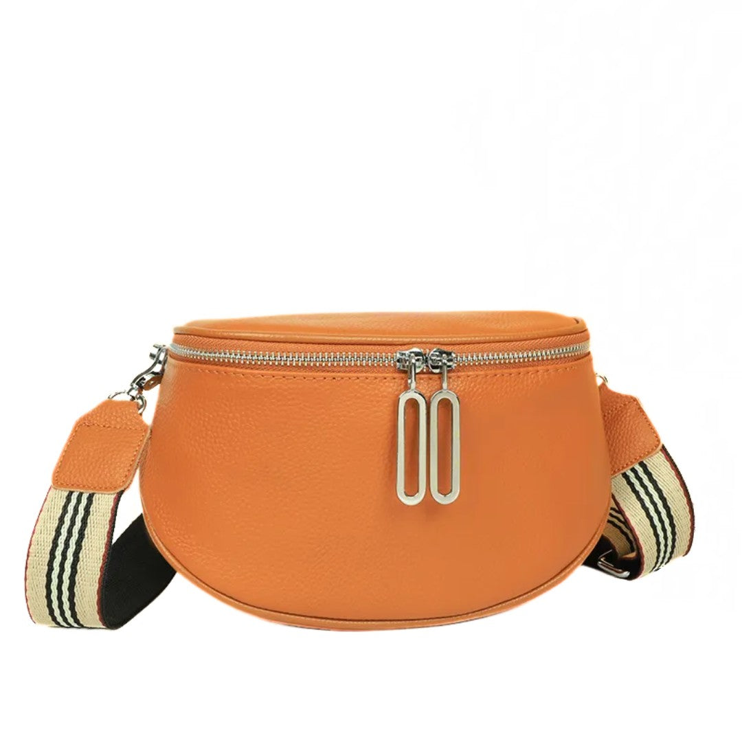 Lucy Leather Saddlebag | Cute and trendy-Elly Rose
