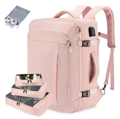 GlobeHaven - Large travel backpack-Elly Rose
