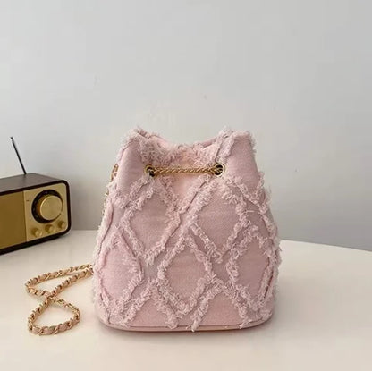 BohoVibe - Trendy retro denim shoulder bag-Elly Rose