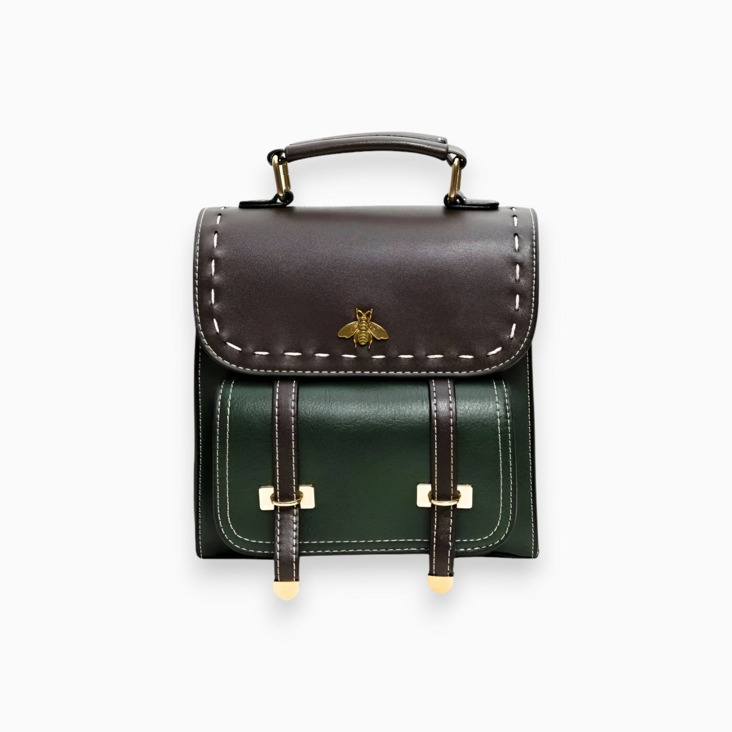 BeeBag - Elegant leather handbag and shoulder bag-Elly Rose